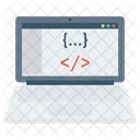 Codigo Codificacion Desarrollo Icono