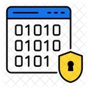 Codigo Binario Binario Codigo Ícone