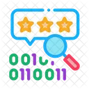 Código binário Ícone