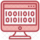 Código binario  Icono