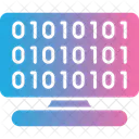 Binario Codigo Codificacion Icono
