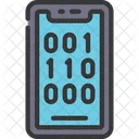 Código binario  Icono