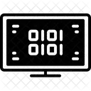 Bit Binario Codigo Icono