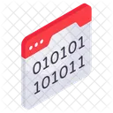 Datos Binarios Codigo Binario Codigo Digital Icono