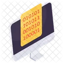 Datos Binarios Codigo Binario Codigo Digital Icono
