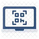 Codigo De Barras On Line Codigo QR Matriz QR Ícone