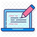 Editar Codigo Codificacao Lapis Icon