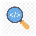 Lupa Html Codificacao Ícone
