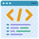 Código de programação  Ícone