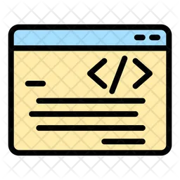 Código de programación  Icono