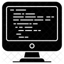 Codigo Fuente Programacion Web Desarrollo De Software Icon