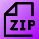 Zip Archivo Zip Archivos Zip Icon