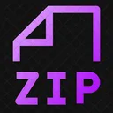 Zip Archivo Zip Archivos Zip Icon