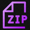 Zip Archivo Zip Archivos Zip Icon