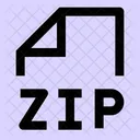 Zip Archivo Zip Archivos Zip Icon