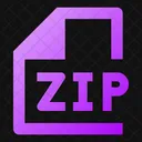 Zip Archivo Zip Archivos Zip Icon