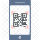 Codigo QR Codigo De Barras Digitalizacao Ícone