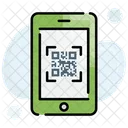 Qr Codigo Qr Escanear Icono