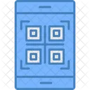 Codigo Qr Varredura Qr Sacnning Ícone