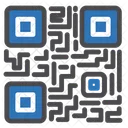 Acesso ao código qr  Ícone