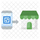 Código qr de pago  Icono