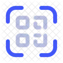 Codigo Qr Codigo De Barras Marketing Digital Icono