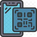 Qr Codigo Codigo De Barras Icono