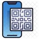 Codigo Qr Movel Digitalizacao Celular Ícone