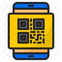 Codigo Qr Movel Celular Codigo Qr Ícone