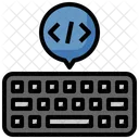 Codigo De Teclado Codigo Codificacion Icono