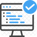 Código verificado  Ícone