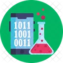 Codigos Binarios Experimento Matraz Aforado Icono