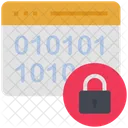 Cyber Security Coding Icon