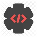 Coding Web Development Setting Icon