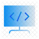 Computer Website Code Icon