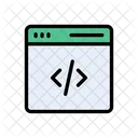 Coding Programming Webpage Icon