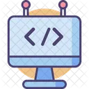 Coding Programming Custom Code Icon