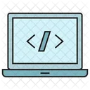 Coding Laptop Programming Icon