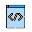 코딩 프로그래밍 개발 아이콘