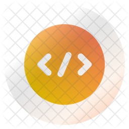 Coding Icon - Download in Gradient Style