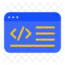 Coding Programming Web Development Icon