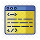 Coding Web Coding Programming Icon