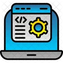 Coding Computer Development Icon
