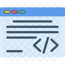 Coding Education Laptop Icon