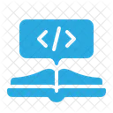 Coding Book Code Programming Icon