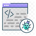 Coding Bug  Icon