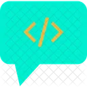 Coding Chat Communication Message Icon