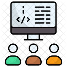 Coding classes  Icon