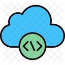 Coding Cloud Cloud Code Icon