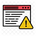 Coding Coution Code Error Bug Icon